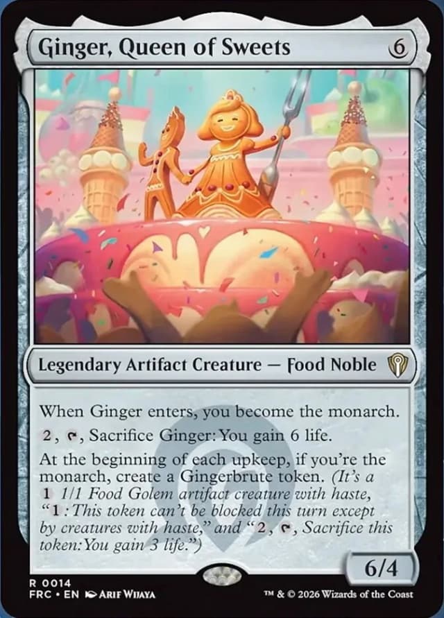 Ginger, Queen of Sweets image