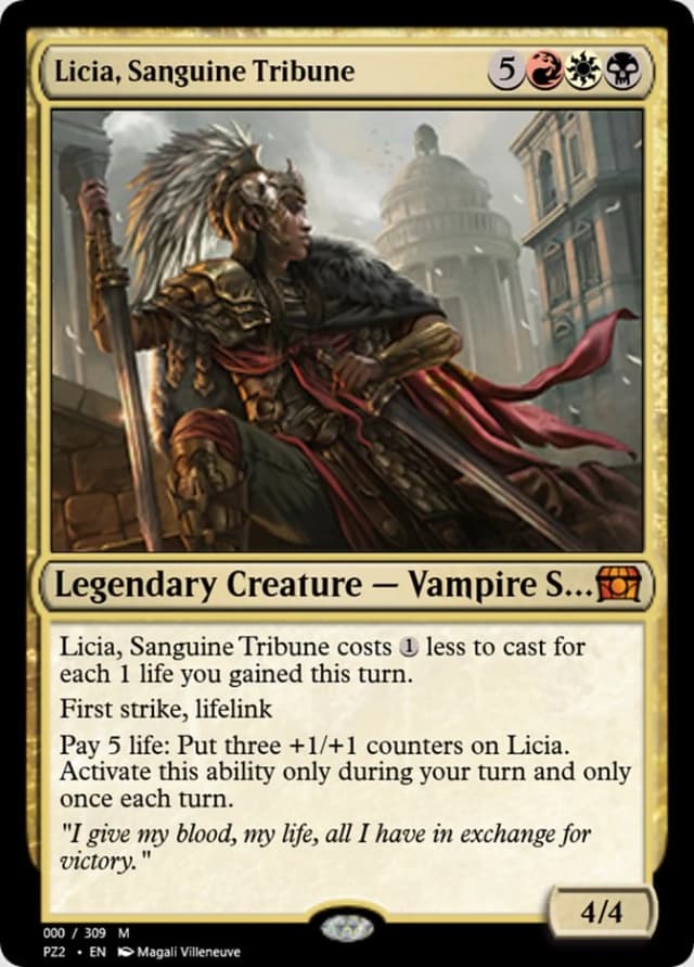 Licia, Sanguine Tribune image