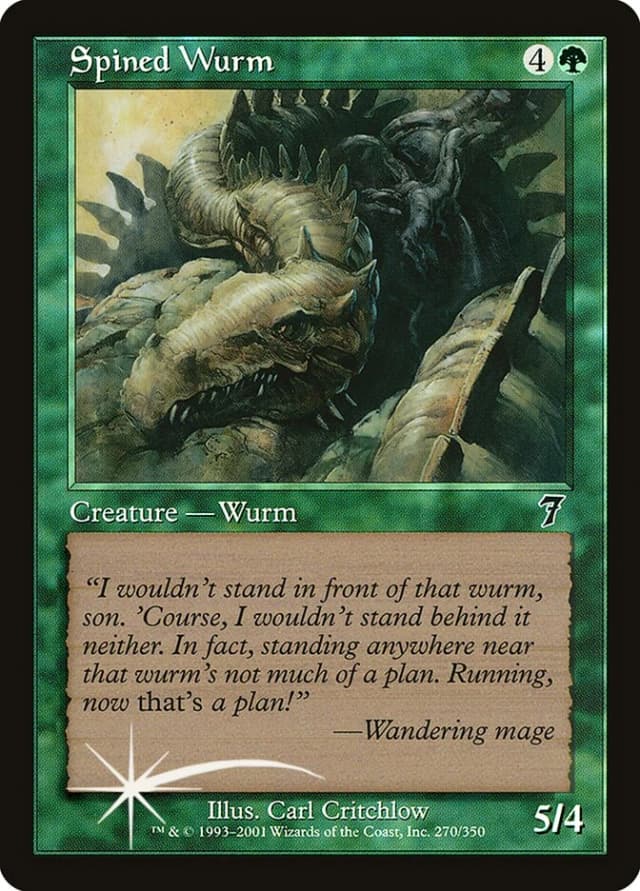 Spined Wurm image