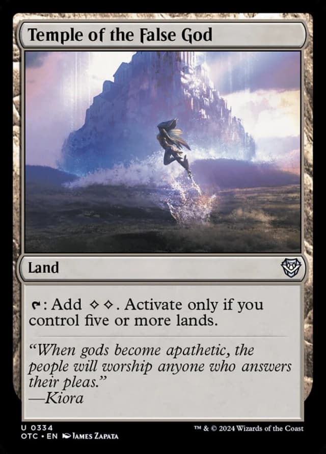 Temple of the False God image