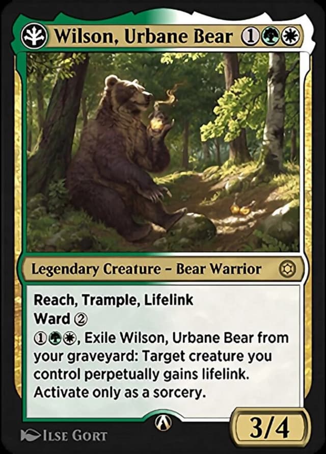 Wilson, Urbane Bear image