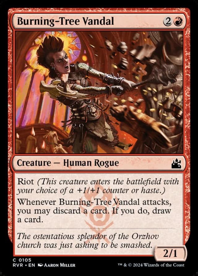 Burning-Tree Vandal image