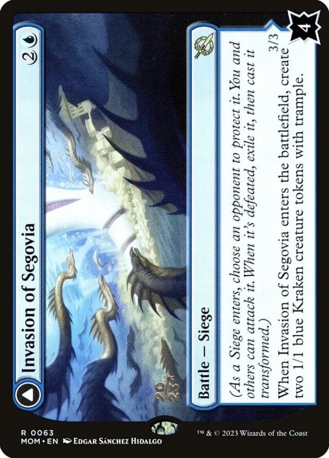 Invasion of Segovia // Caetus, Sea Tyrant of Segovia image