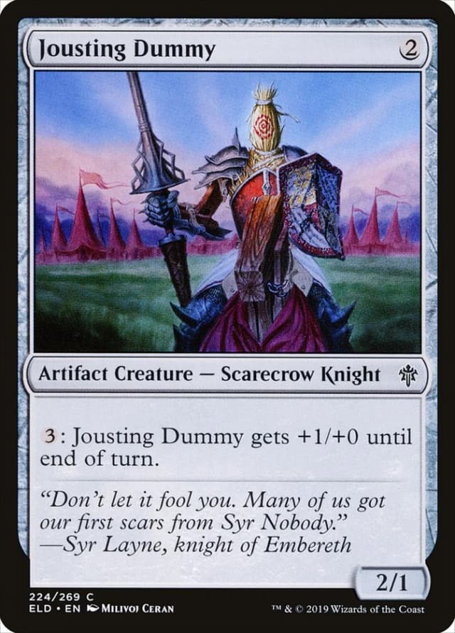 Jousting Dummy image
