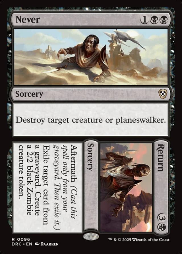 Never // Return image