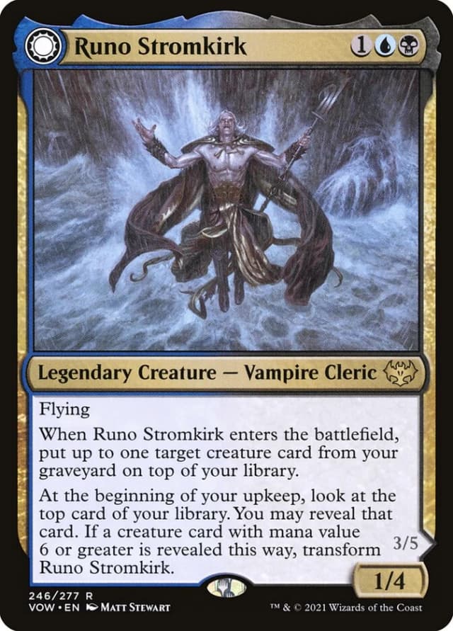 Runo Stromkirk // Krothuss, Lord of the Deep image