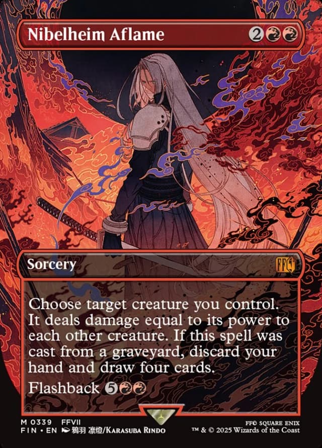 Nibelheim Aflame image