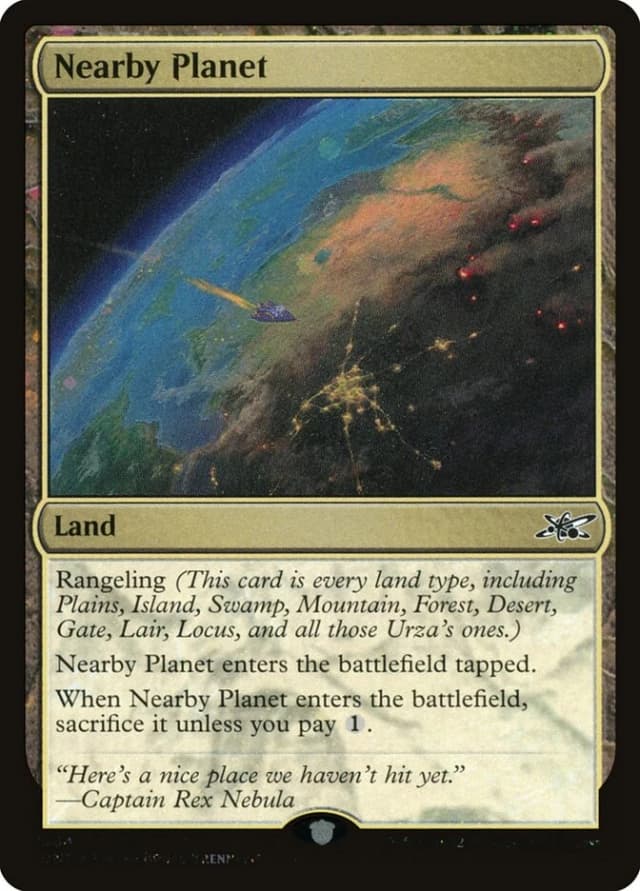 Nearby Planet image