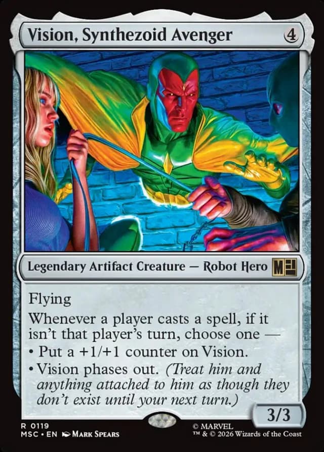 Vision, Synthezoid Avenger image