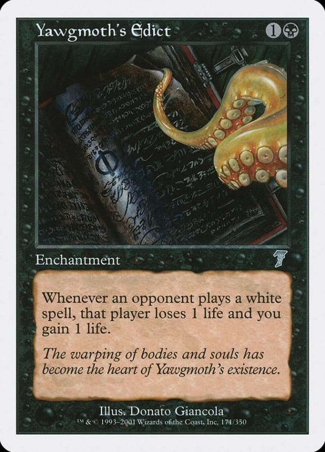 Yawgmoth's Edict image