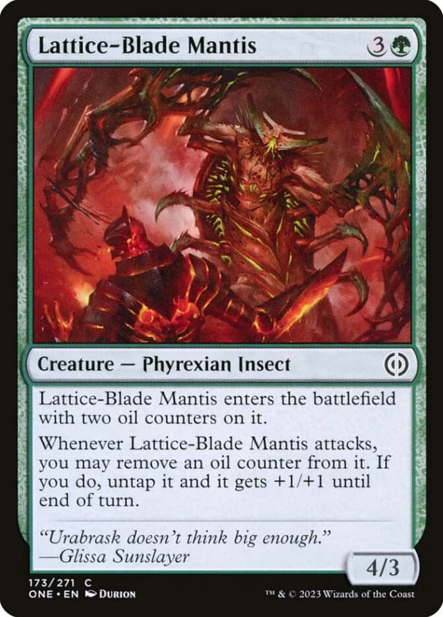 Lattice-Blade Mantis image