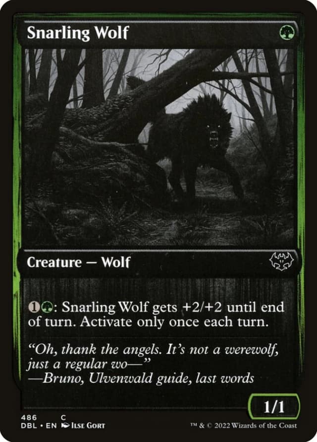 Snarling Wolf image