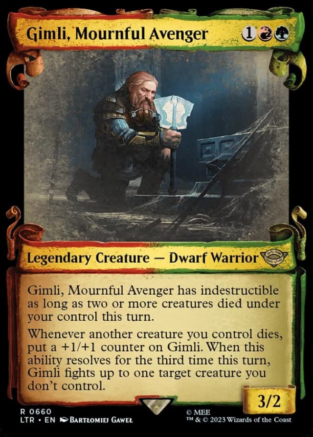 Gimli, Mournful Avenger image