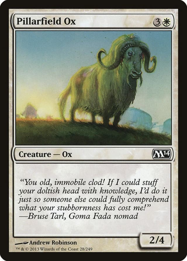 Pillarfield Ox image