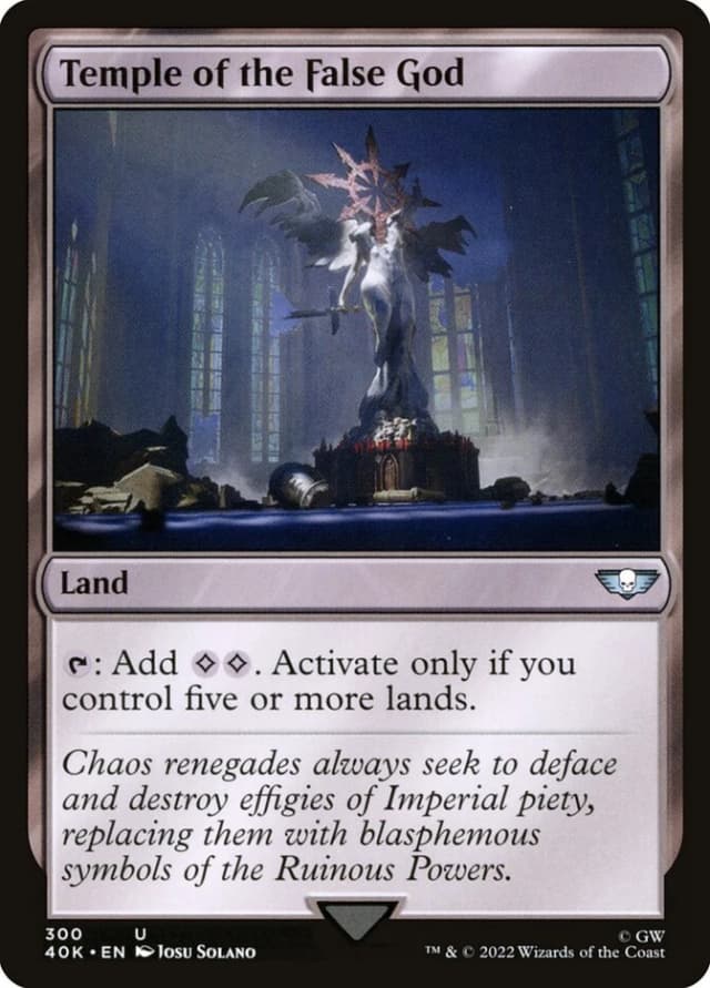 Temple of the False God image