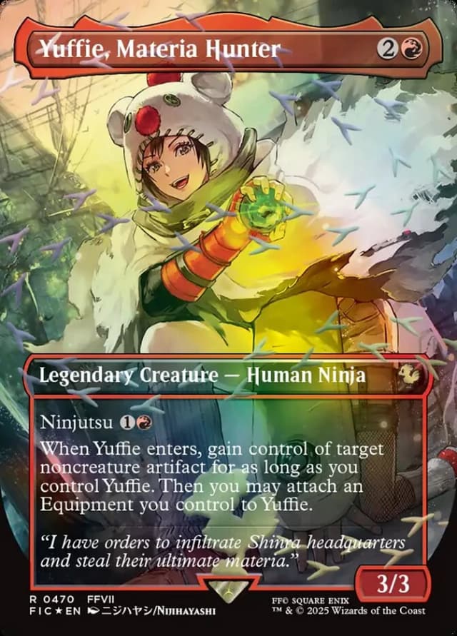 Yuffie, Materia Hunter image