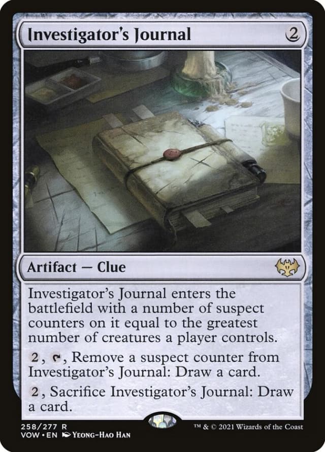Investigator's Journal image
