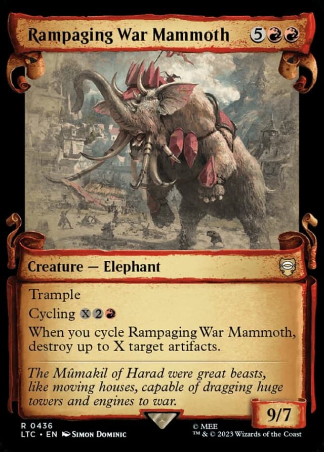 Rampaging War Mammoth image