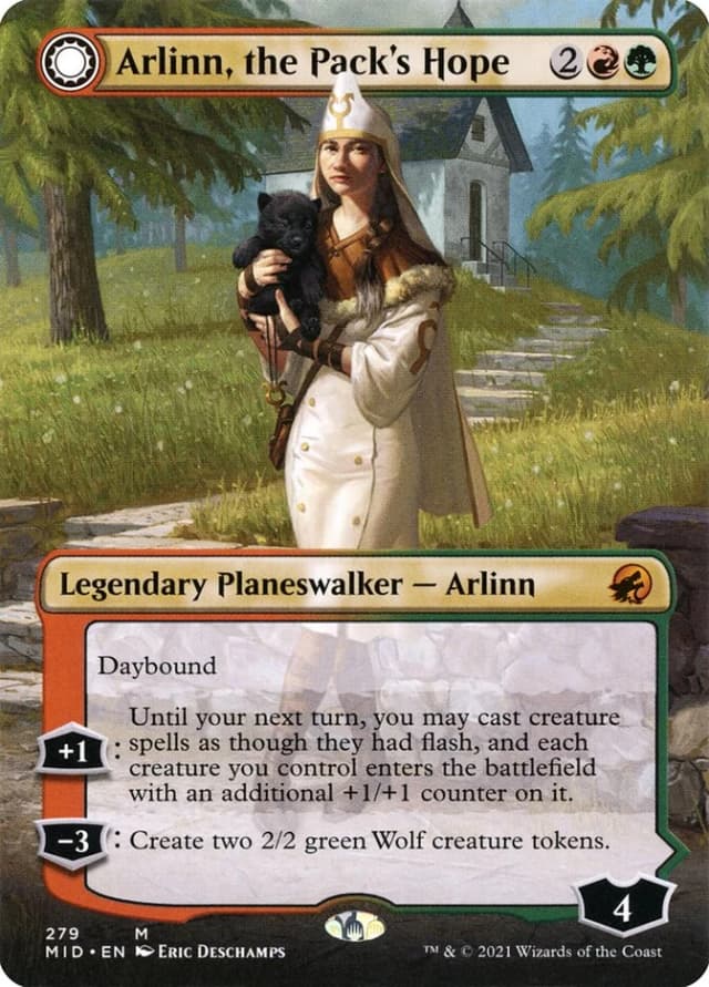 Arlinn, the Pack's Hope // Arlinn, the Moon's Fury image