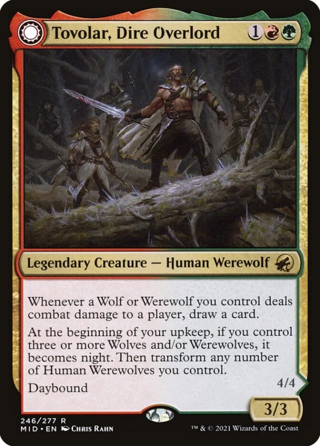 Tovolar, Dire Overlord // Tovolar, the Midnight Scourge image