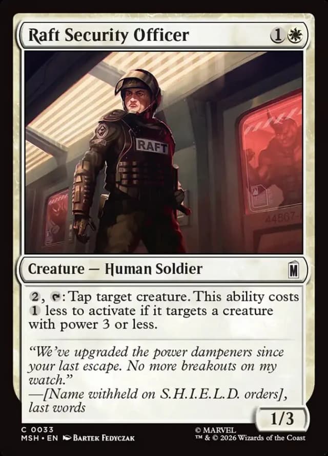 Raft Security Officer image