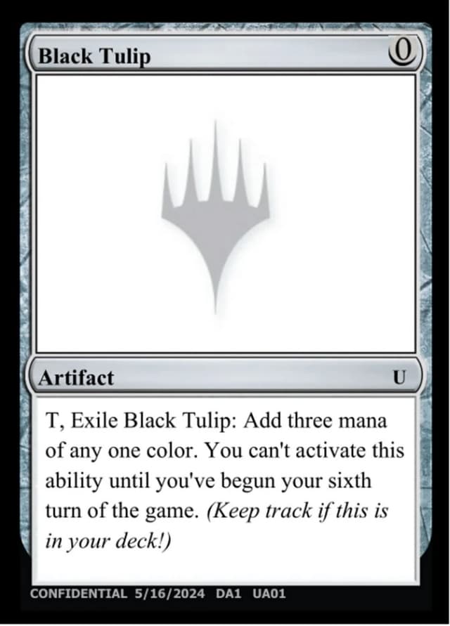 Black Tulip image