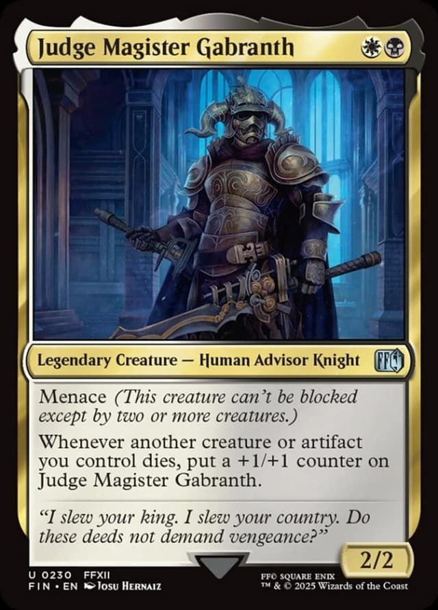 Judge Magister Gabranth image