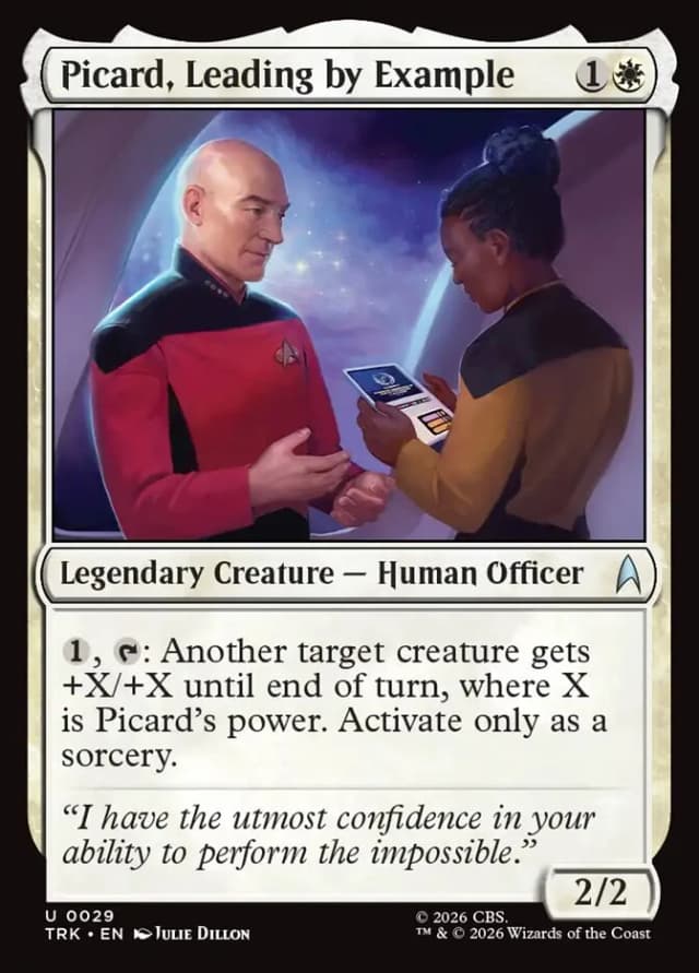 Picard, Leading by Example image