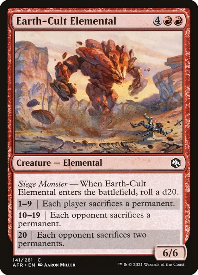 Earth-Cult Elemental image