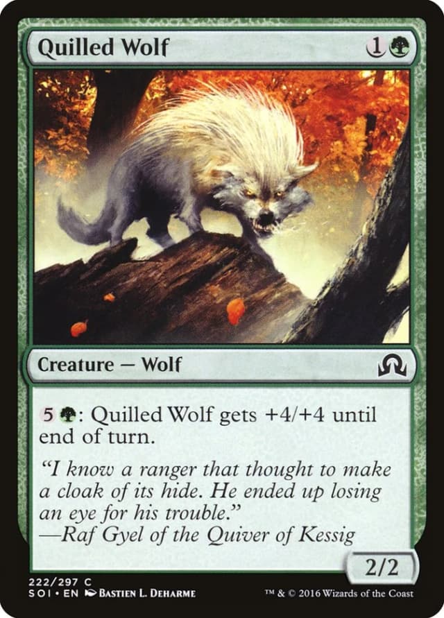Quilled Wolf image