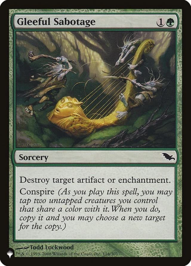 Gleeful Sabotage image