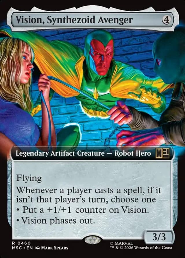 Vision, Synthezoid Avenger image