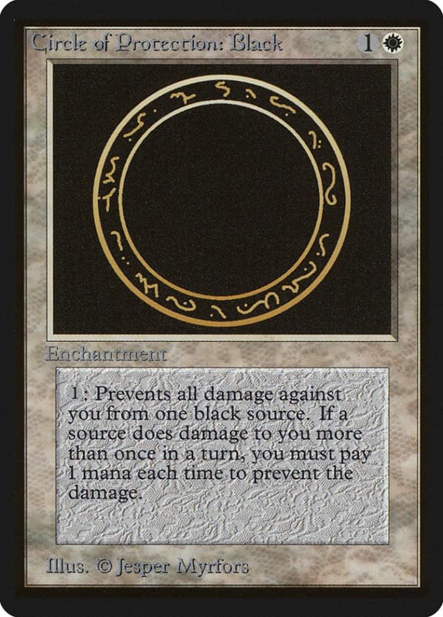 Circle of Protection: Black image