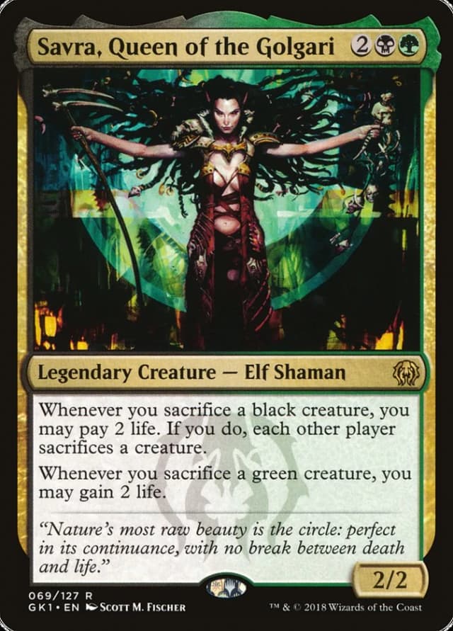 Savra, Queen of the Golgari image
