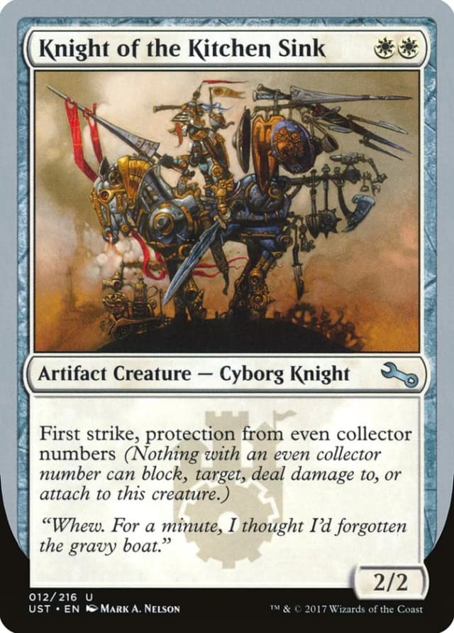 Knight of the Kitchen Sink image