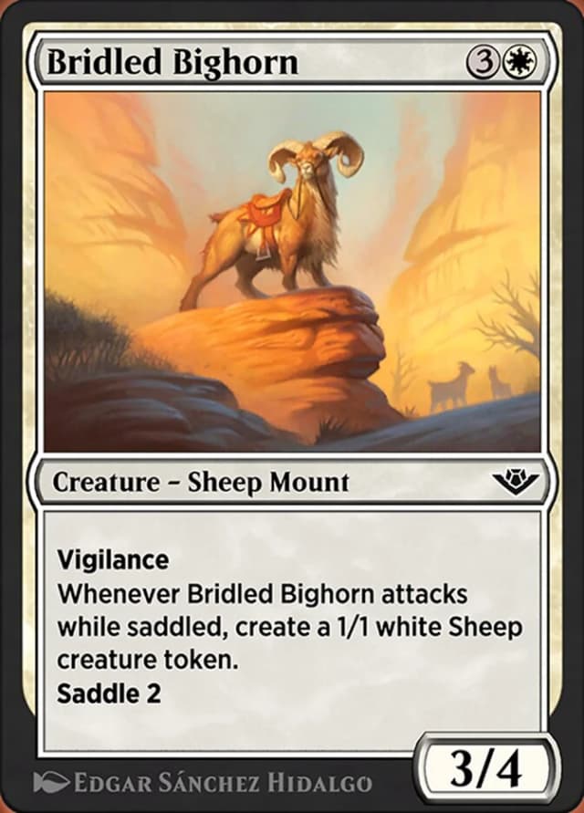 Bridled Bighorn image