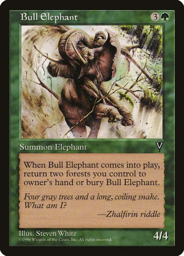 Bull Elephant image