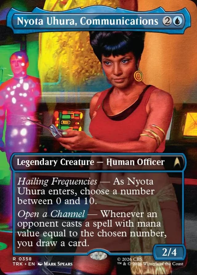 Nyota Uhura, Communications image