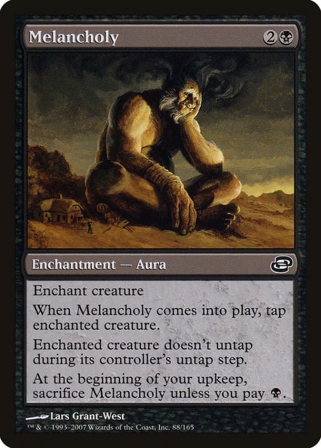 Melancholy image