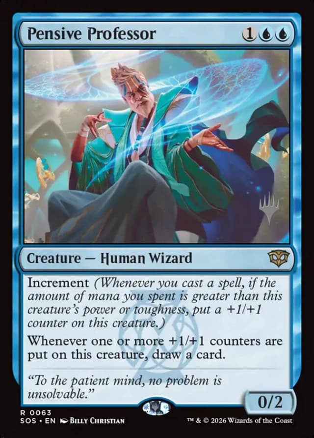 Pensive Professor image