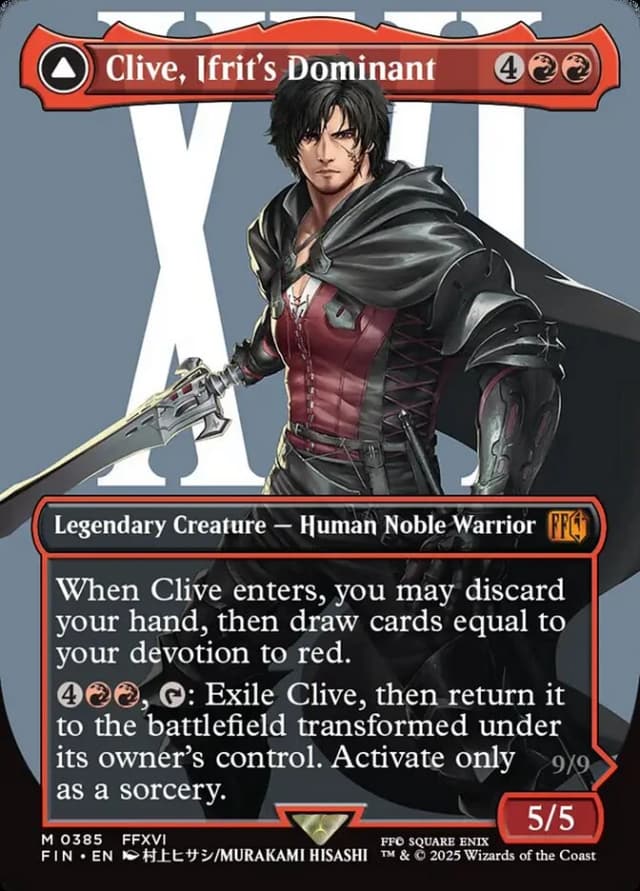Clive, Ifrit's Dominant // Ifrit, Warden of Inferno image