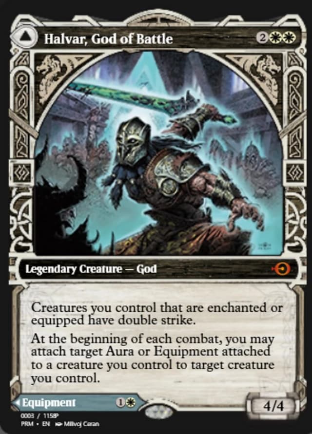 Halvar, God of Battle // Sword of the Realms image
