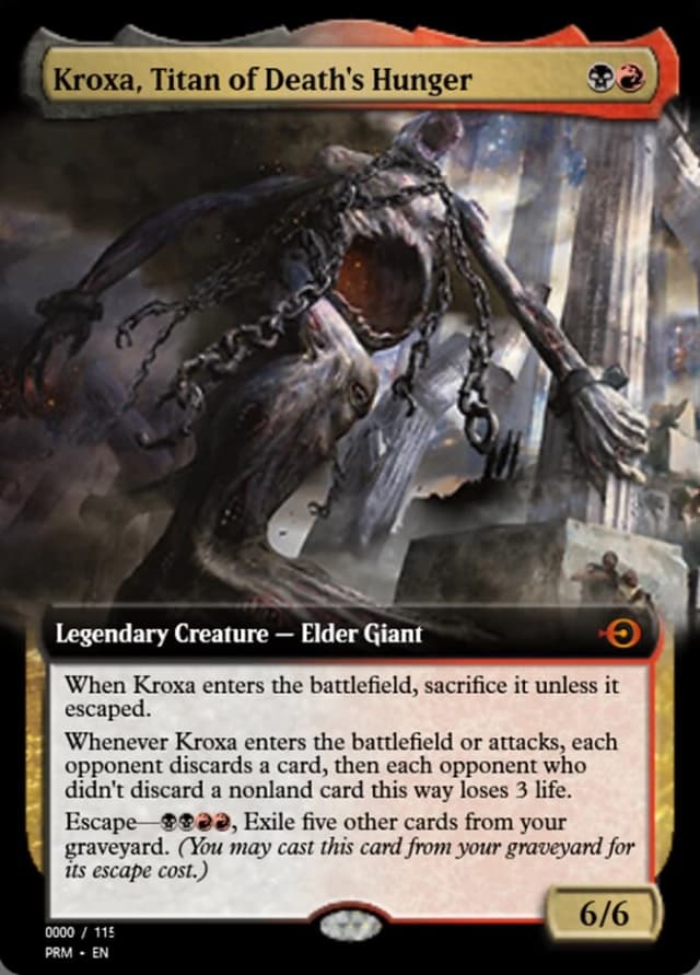 Kroxa, Titan of Death's Hunger image