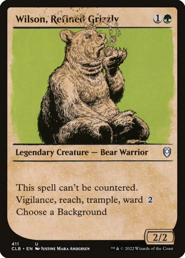 Wilson, Refined Grizzly image