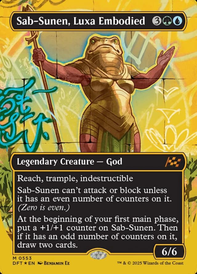 Sab-Sunen, Luxa Embodied image