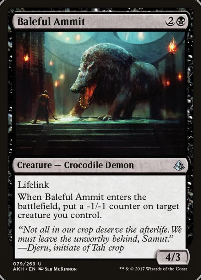 Baleful Ammit image
