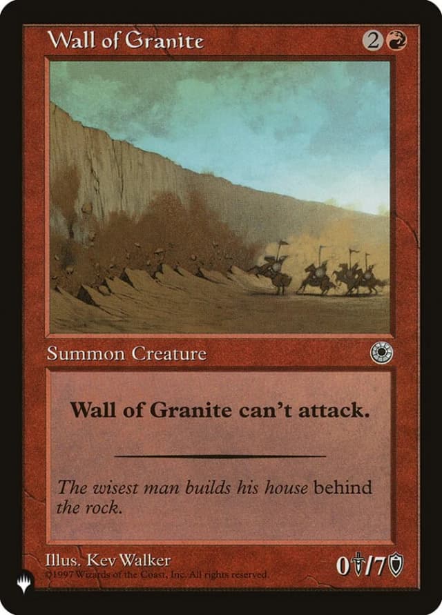 Wall of Granite image