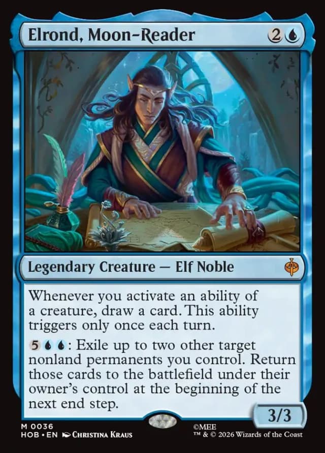 Elrond, Moon-Reader image