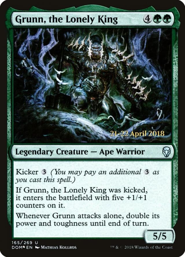 Grunn, the Lonely King image