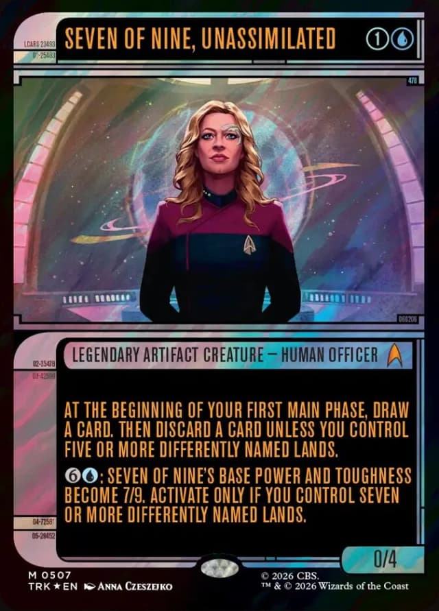 Seven of Nine, Unassimilated image